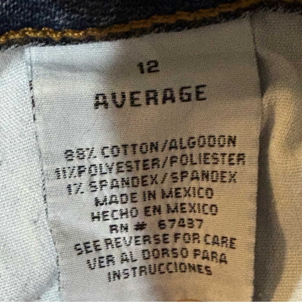 Vintage Mountain Lake Boot Cut Jeans . Sz 12 - Picture 9 of 16